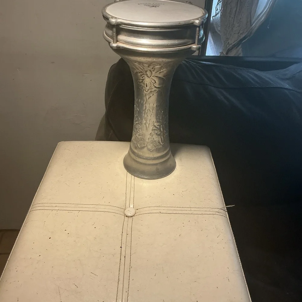 Rhythm Fusion silver drum